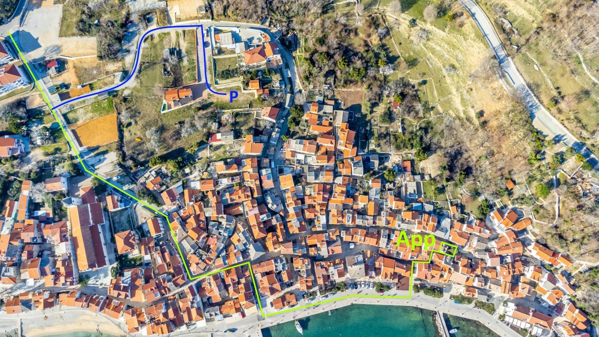 Apartments Slavko Baška Buitenkant foto